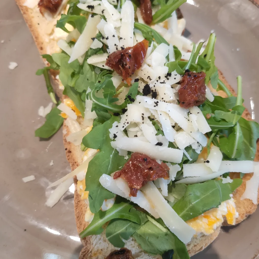 receta tostada carolina villalba